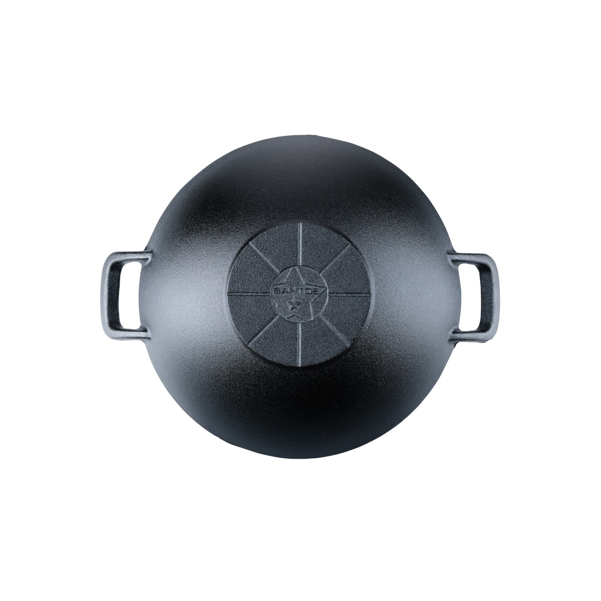 SANTOS Gusseisen Wok, Ø 32 cm | Retoure