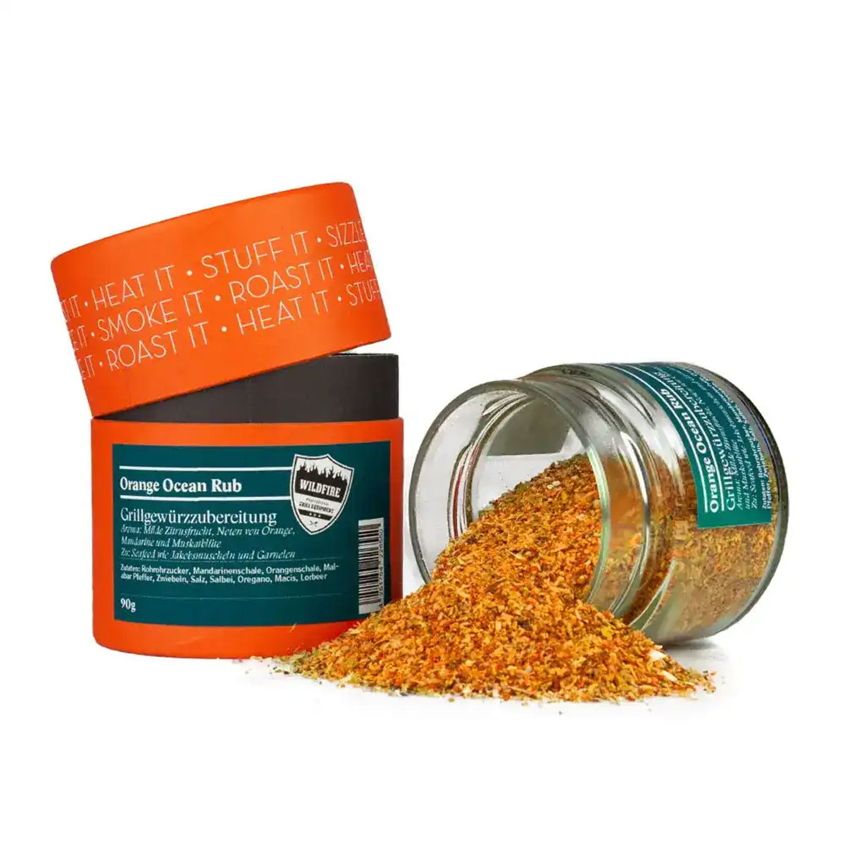 Big Green Egg Wildfire Orange Ocean Rub 90g