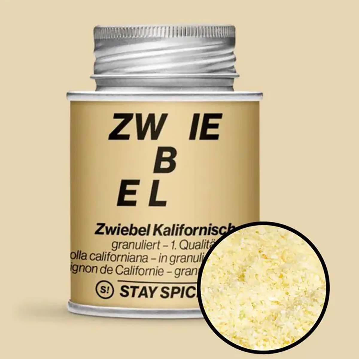 STAY SPICED ! Zwiebelgranulat Kalifornisch| 80 g