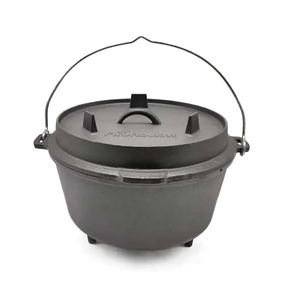 FireRocket Dutch Oven 9 qt (8,5 L) mit Füßen