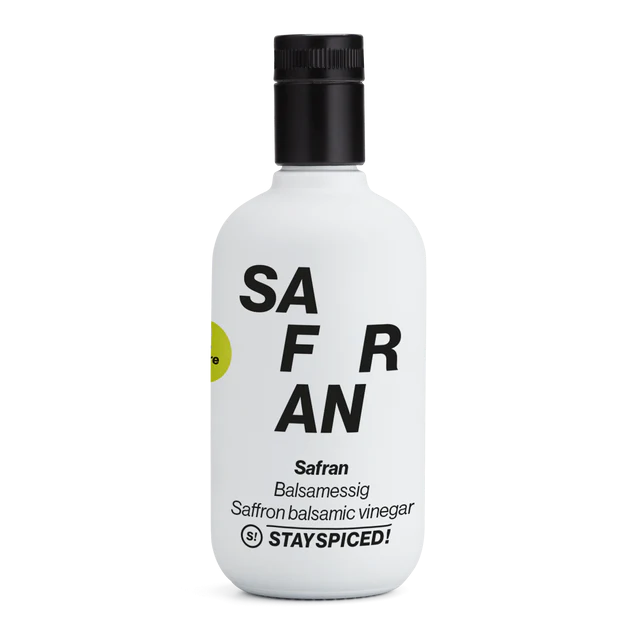 STAY SPICED | Safran Balsamessig, 500ml Flasche