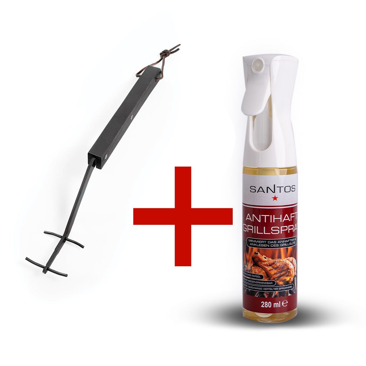 Napoleon Grillrost Heber, 36 cm & SANTOS BBQ Spray Set