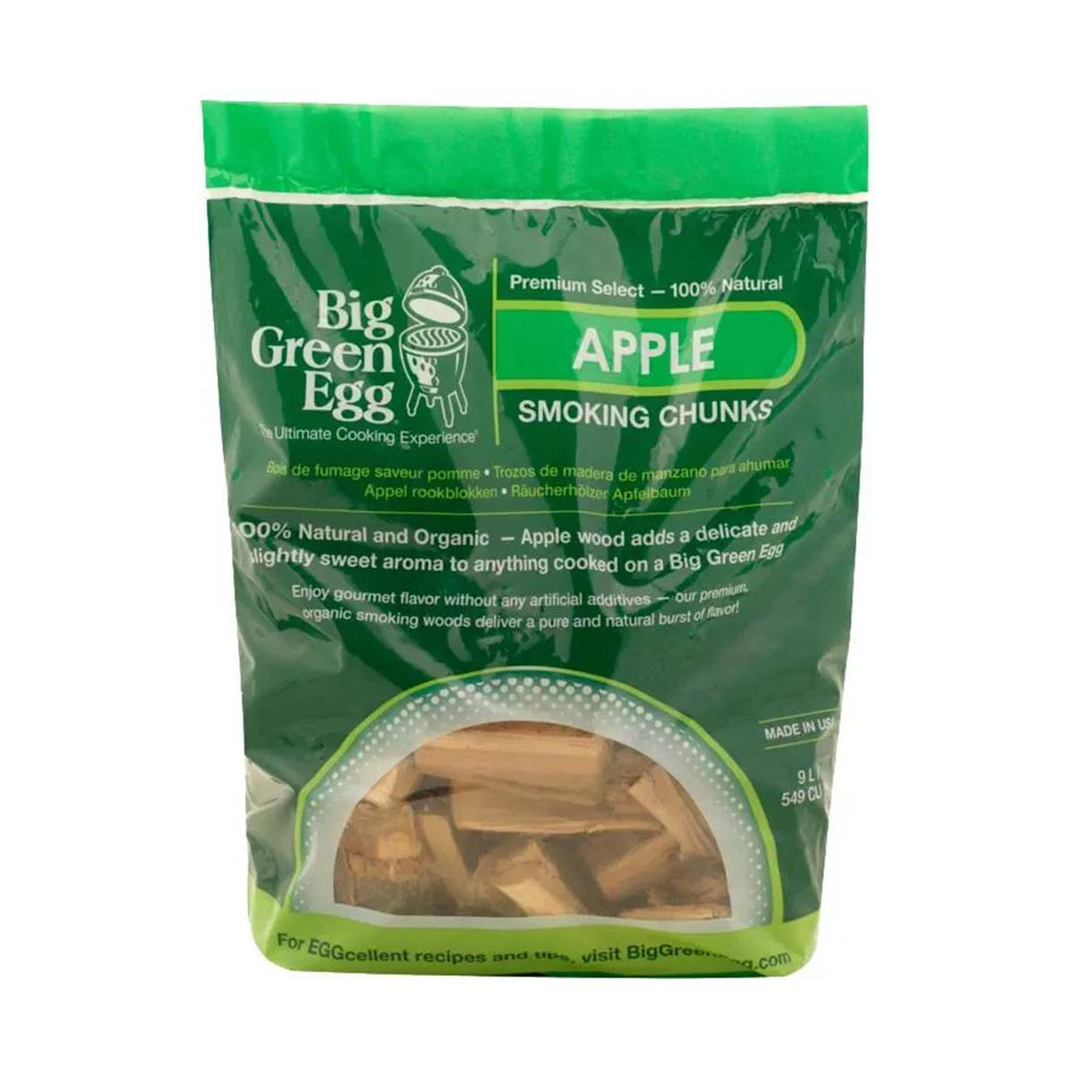 Big Green Egg Holz-Chunks, Apfel