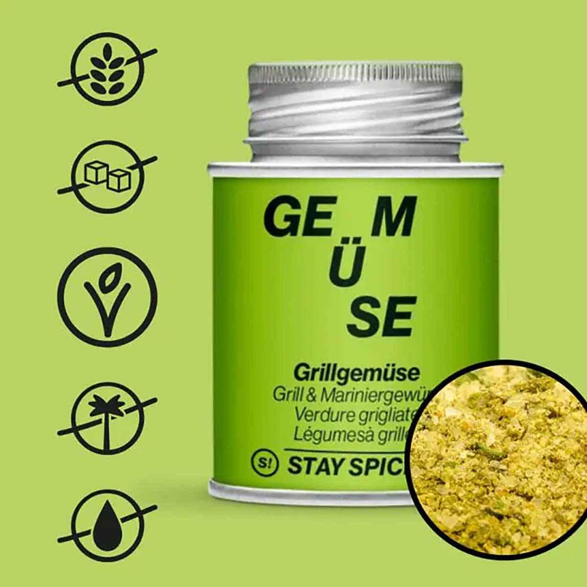 STAY SPICED !  Grillgemüse - Grill- und Mariniergewürz | 100 g