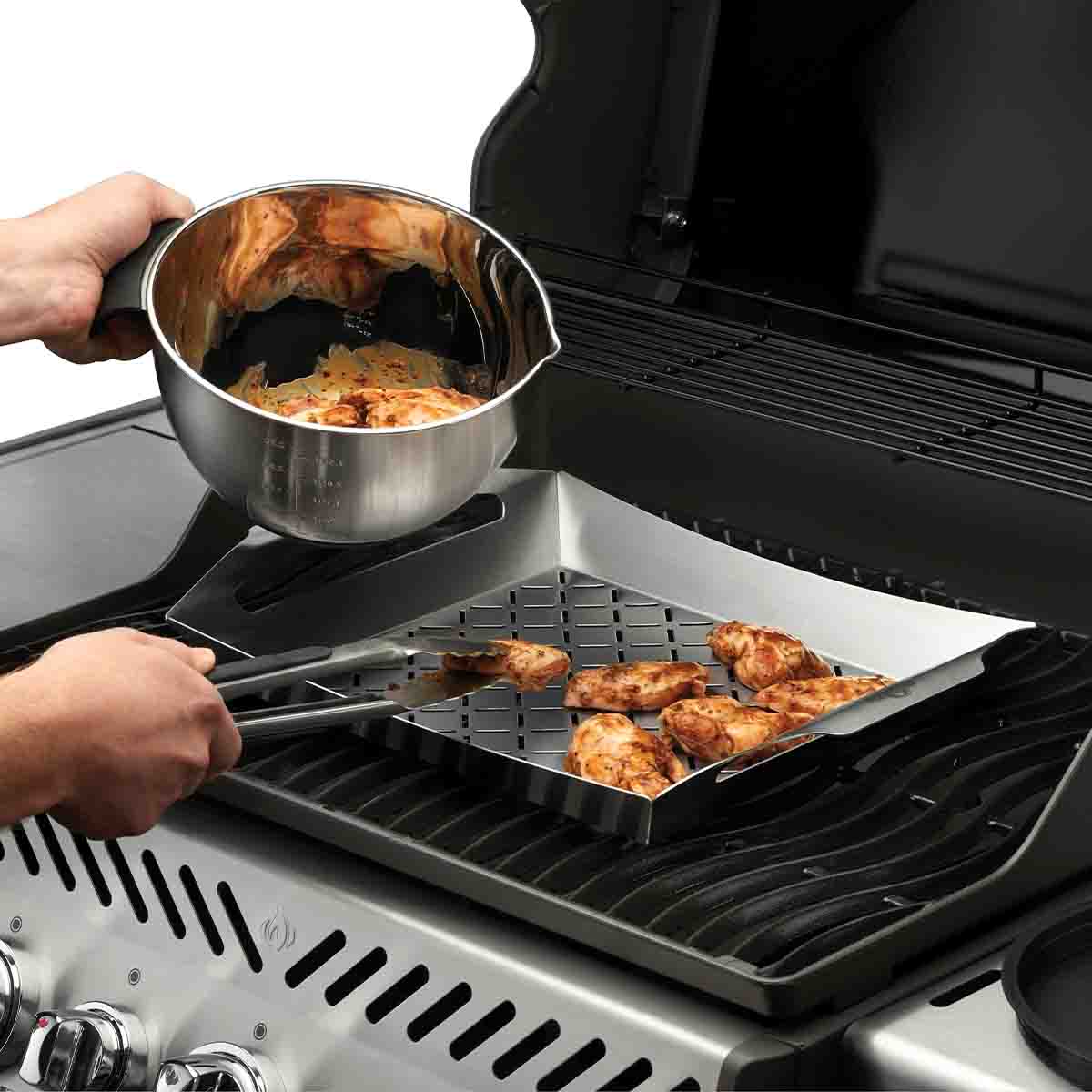 Napoleon 3er-Schüssel-Set, Edelstahl, in 3 verschied. Größen Napoleon 3er-Schüssel-Set, Edelstahl, in 3 verschied. Größen, Servierschüssel