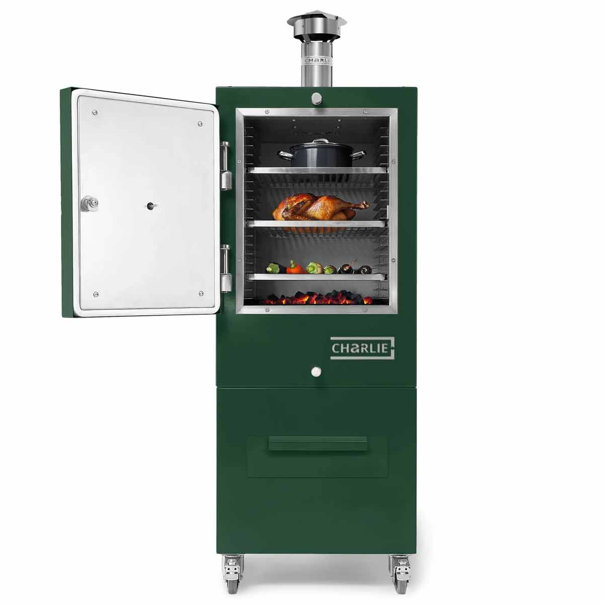 Charlie Oven Holzkohleofen | Green Chilli