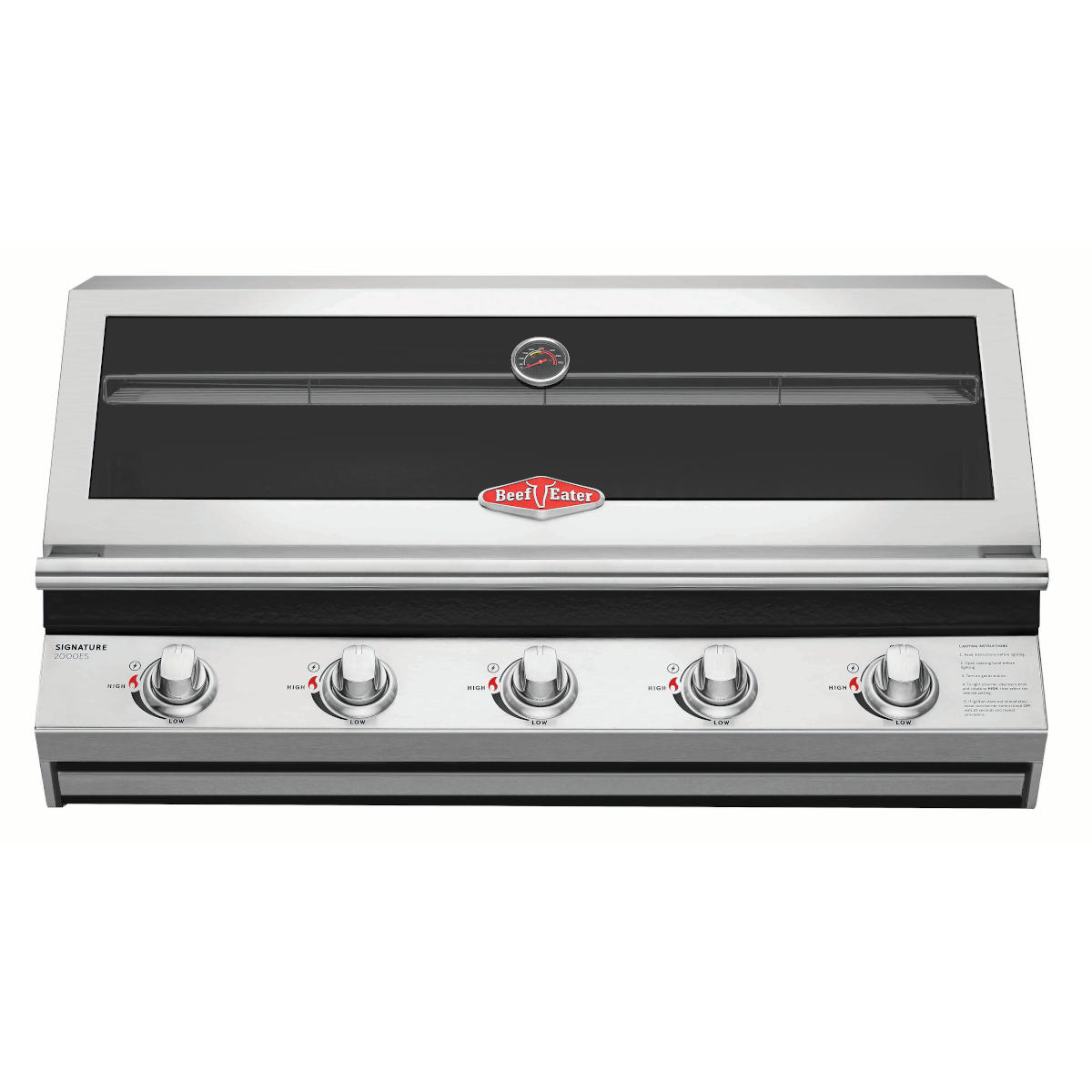 BeefEater 2000S Serie Einbaugrill mit 5 Brennern