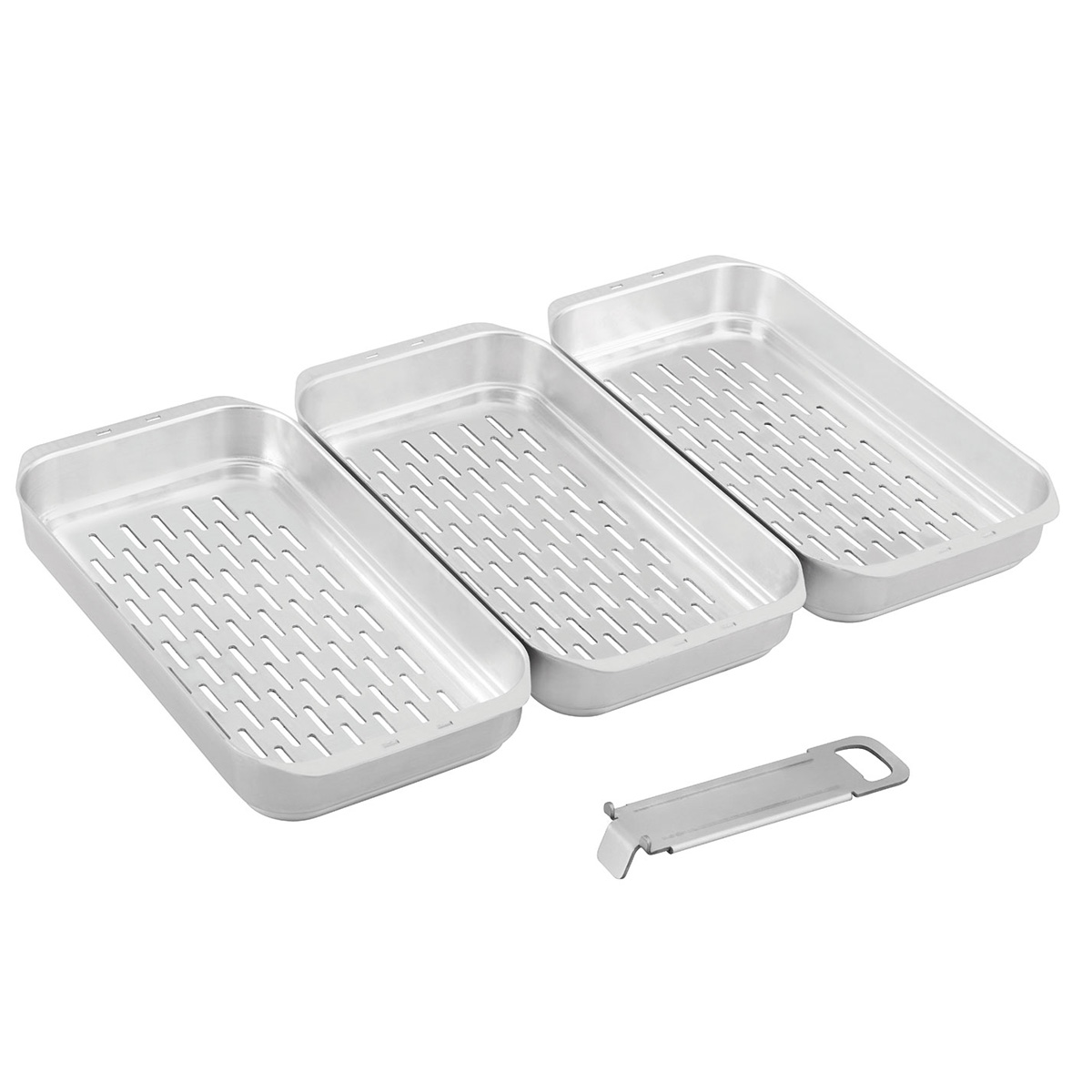 Enders Edelstahl-Grillpfanne inkl. Schalen für Urban II- und Explorer II-Serie