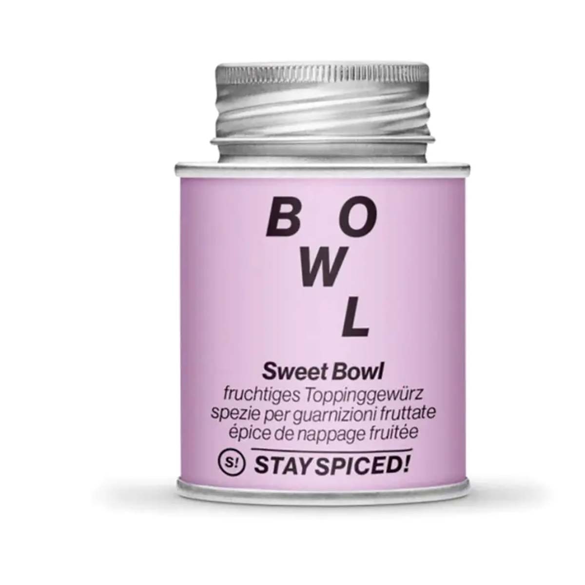 STAY SPICED !  Sweet Bowl | Toppinggewürz | 80 g