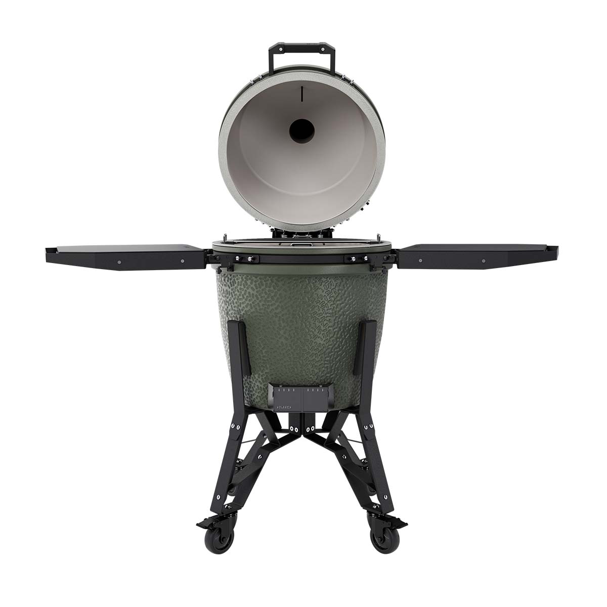 BSTRD. Pro Large Kamado Alpine-Green Fire & Flavor Bundle