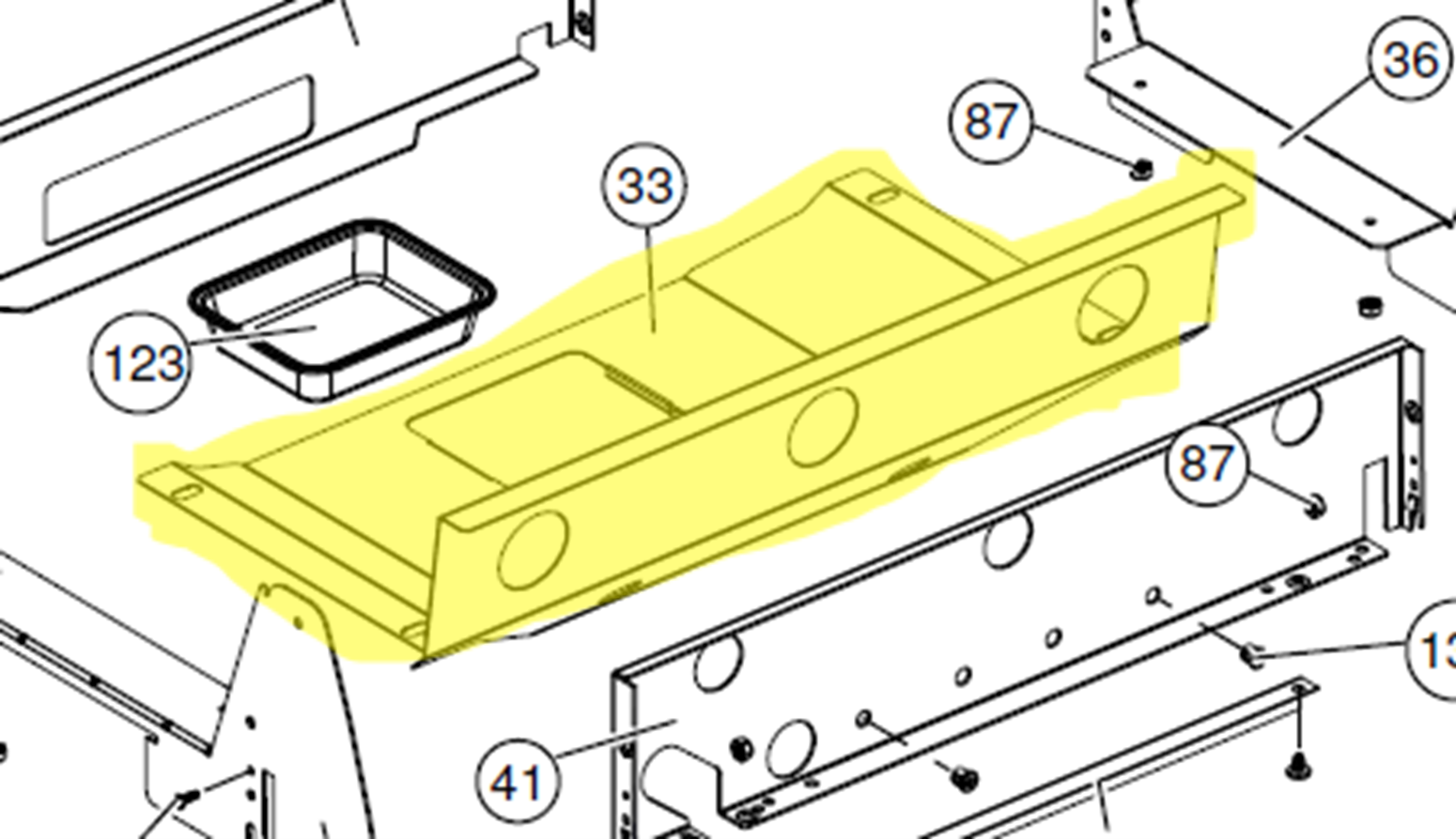 Broil King Hitzeschutzblech SOVEREIGN 390