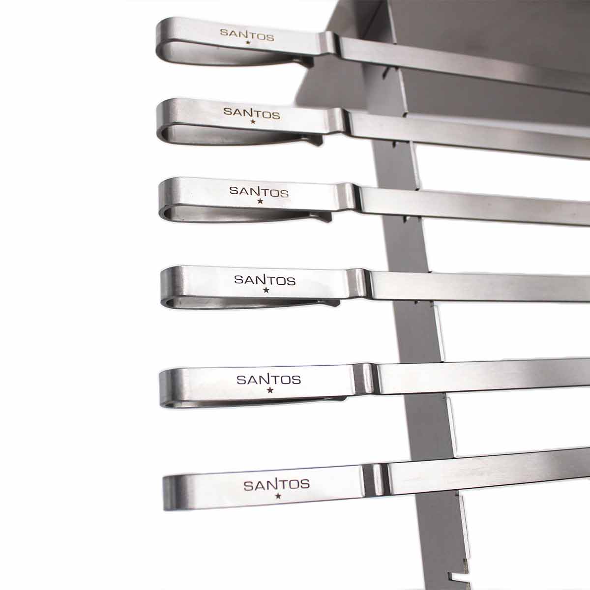 SANTOS Windschild für Seitenbrenner der SANTOS S-Serie & E-Serie mit XXL Spießen, Edelstahl SANTOS Windschild für Seitenbrenner der SANTOS S-Serie & E-Serie mit XXL Spießen, Edelstahl