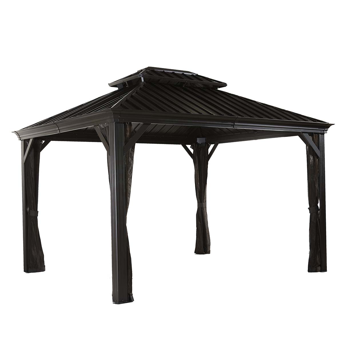 SOJAG Messina BBQ Pavillon, 363 x 298 cm, Anthrazit