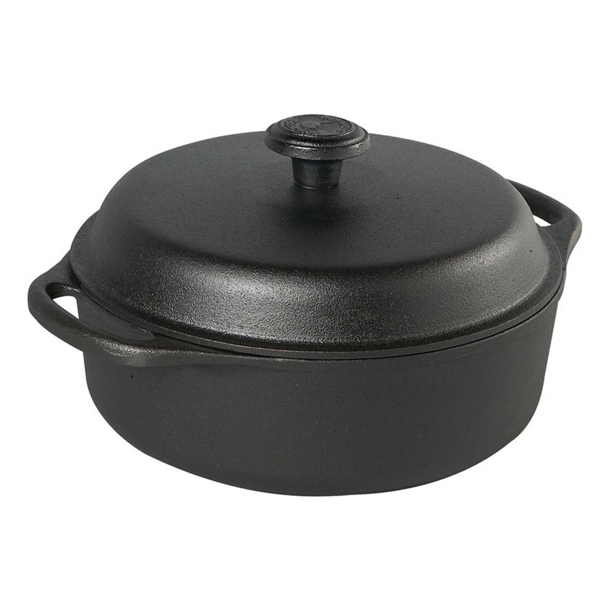 Skeppshult runder Bräter mit Gusseisendeckel, 3 l