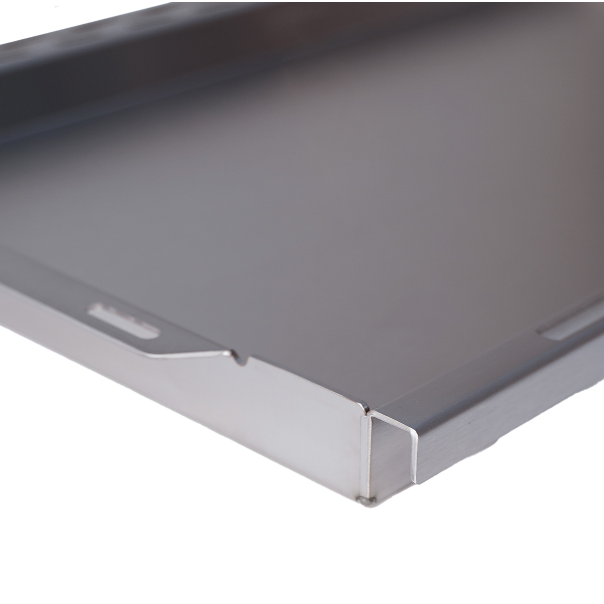 Santos Edelstahl XXL Plancha Detail Ecke