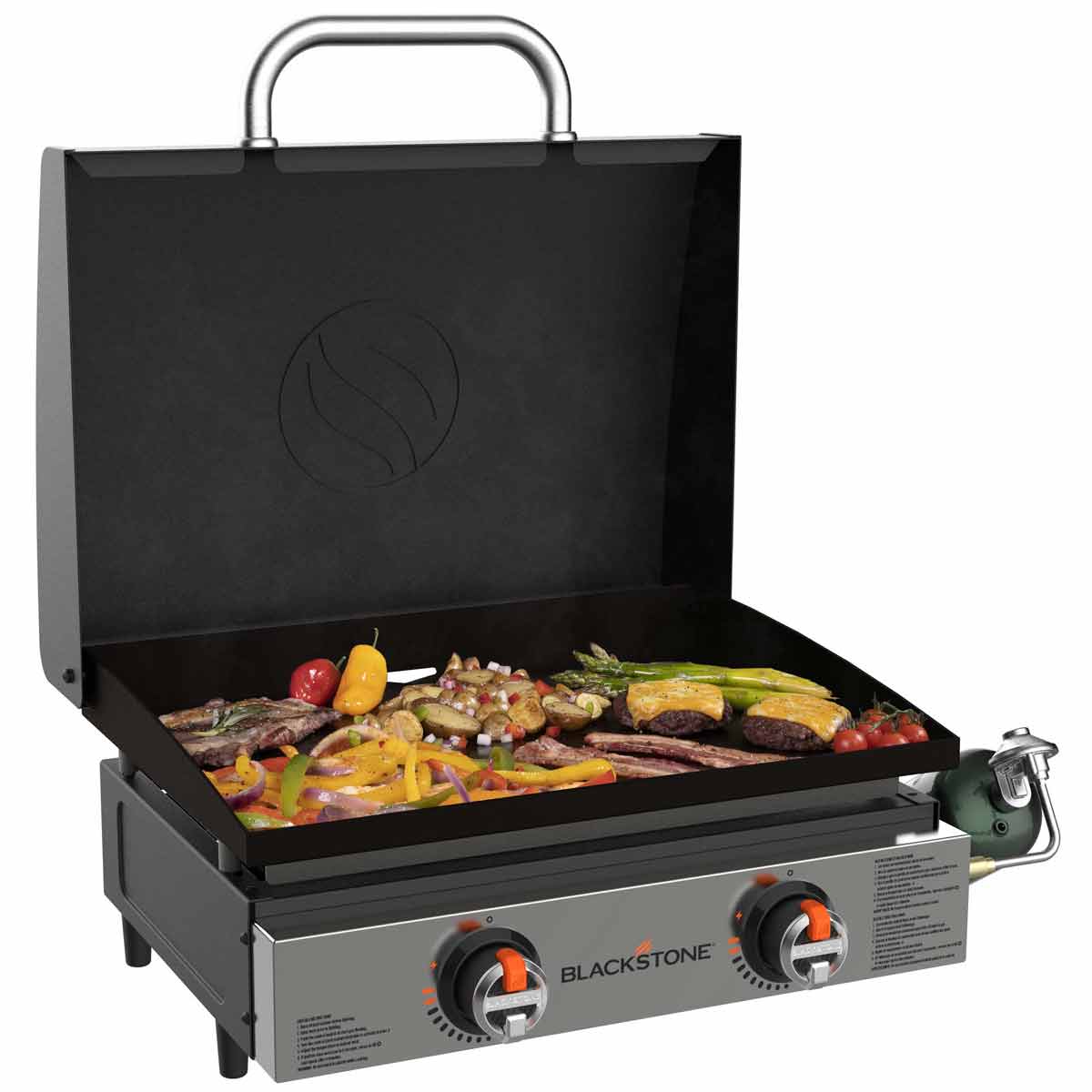 Blackstone Plancha Tischgrill 22" | inkl. Haube | 57 cm