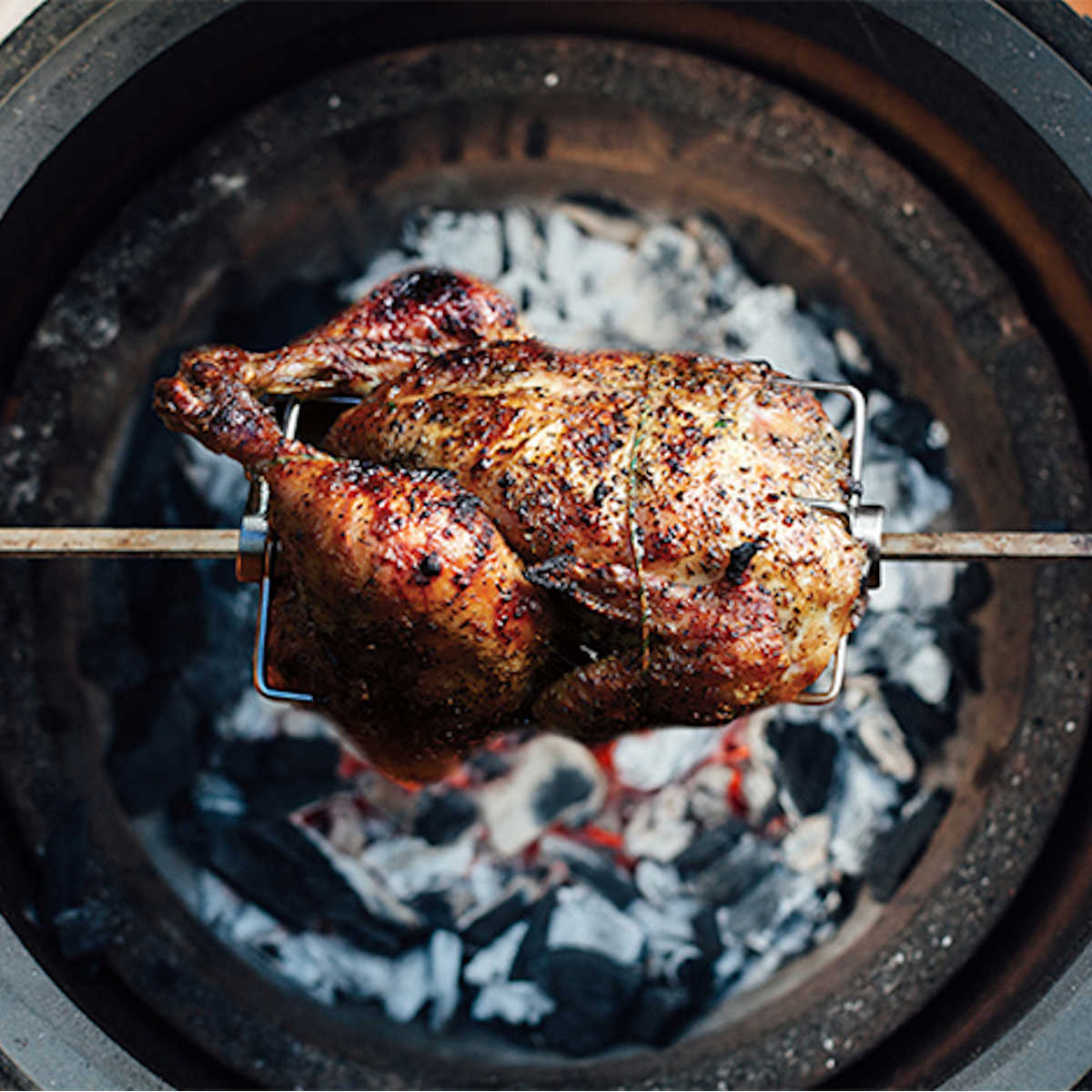 Drehspießaufsatz für den Kamado Joe Classic Joe