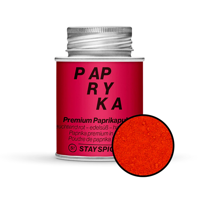 STAY SPICED! Handselektierter Paprika edelsüß 220 ASTA – Premium-Paprikapulver aus der Donauregion