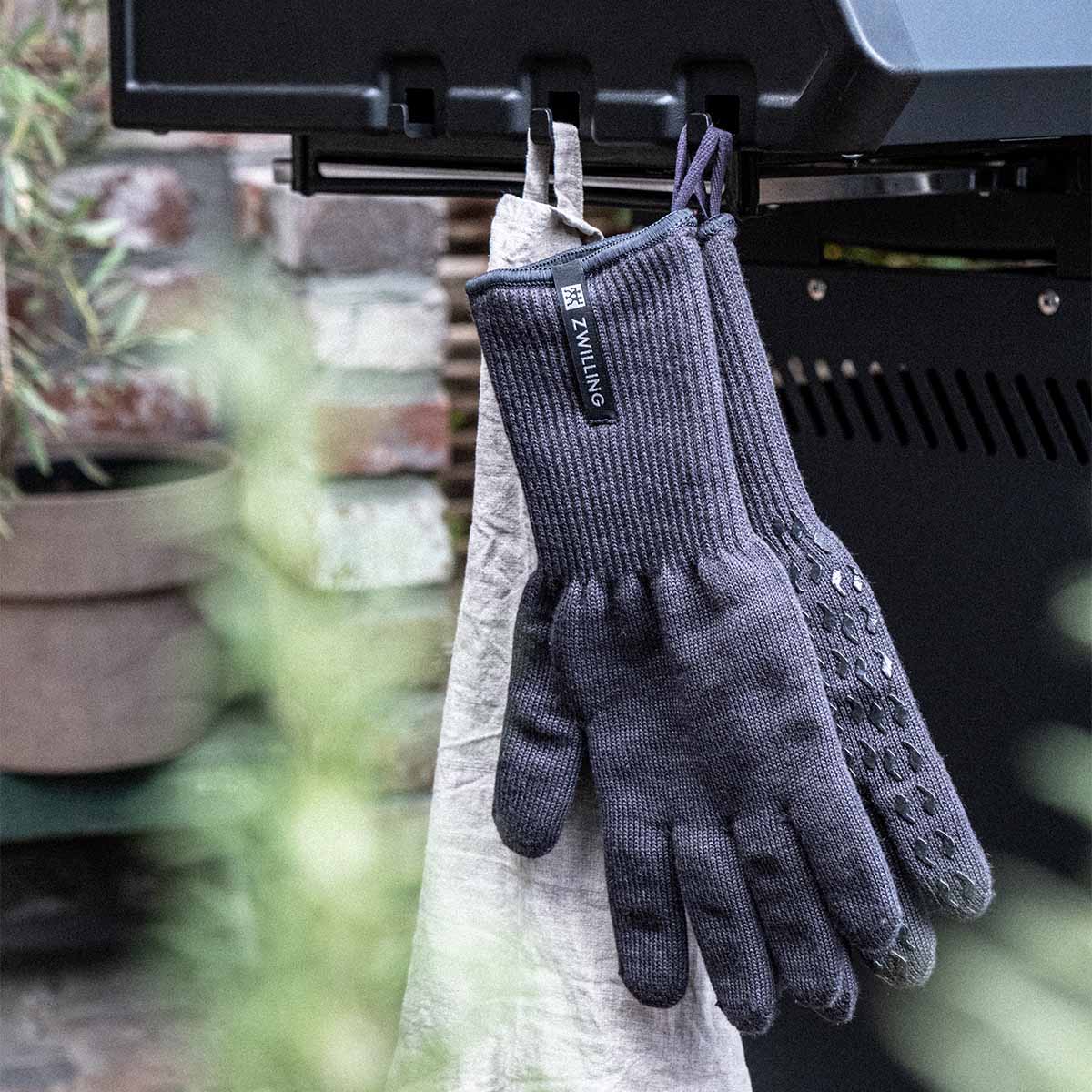 ZWILLING BBQ+ Grillhandschuhe 2-tlg, Anthrazit