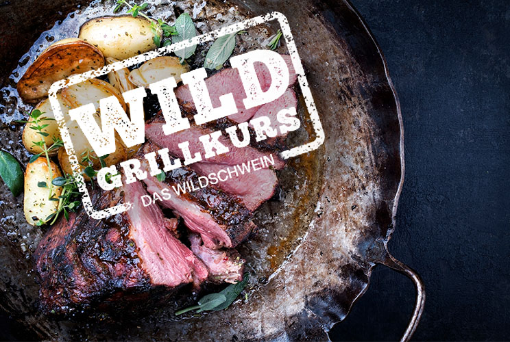 Wildkurs Wildschwein Grillkurs