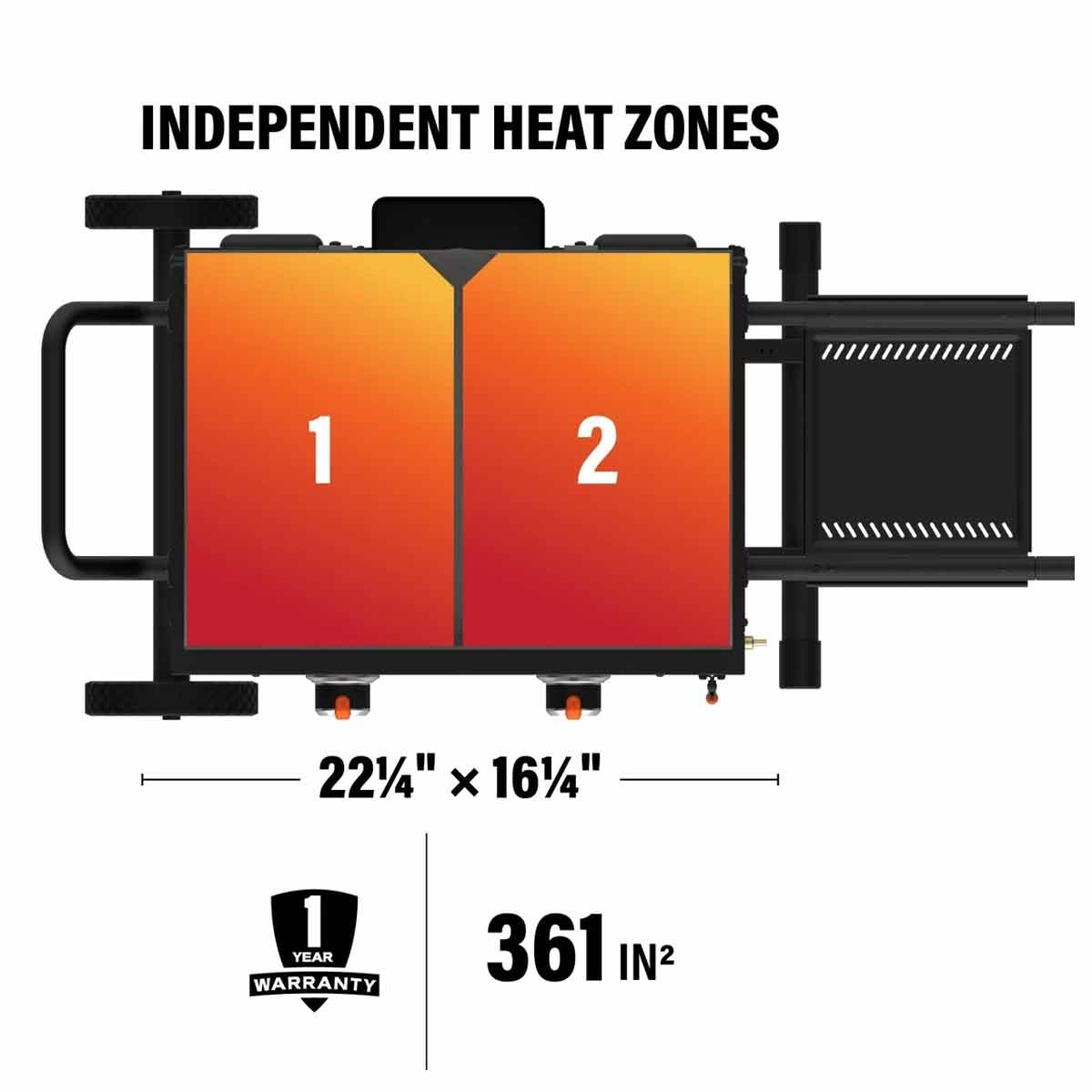 Blackstone 22" Grill Flexfold inkl. Deckel