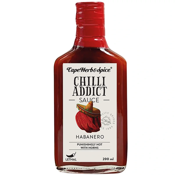 Cape Herb Chilli Addict Habenero Sauce 200ml