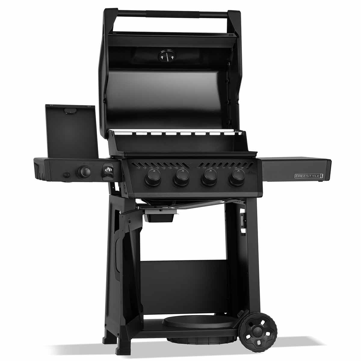 Napoleon Phantom Freestyle PRO 425 mit Sizzle Zone, Haube und Tür offen