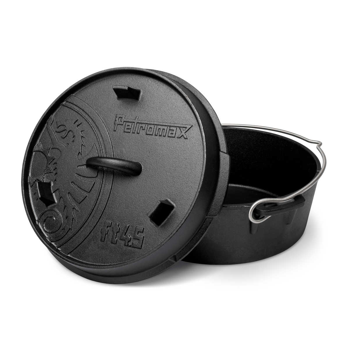 Petromax Feuertopf ft4.5-t Dutch Oven mit planem Boden