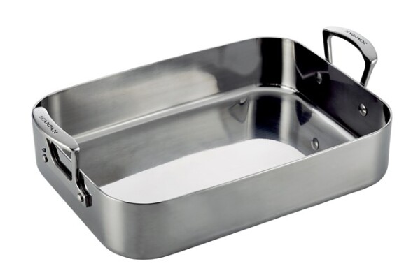 SCANPAN Maitre D' Kupfer Auflaufform 35 × 24 cm – Eleganz für Ofen und Tisch