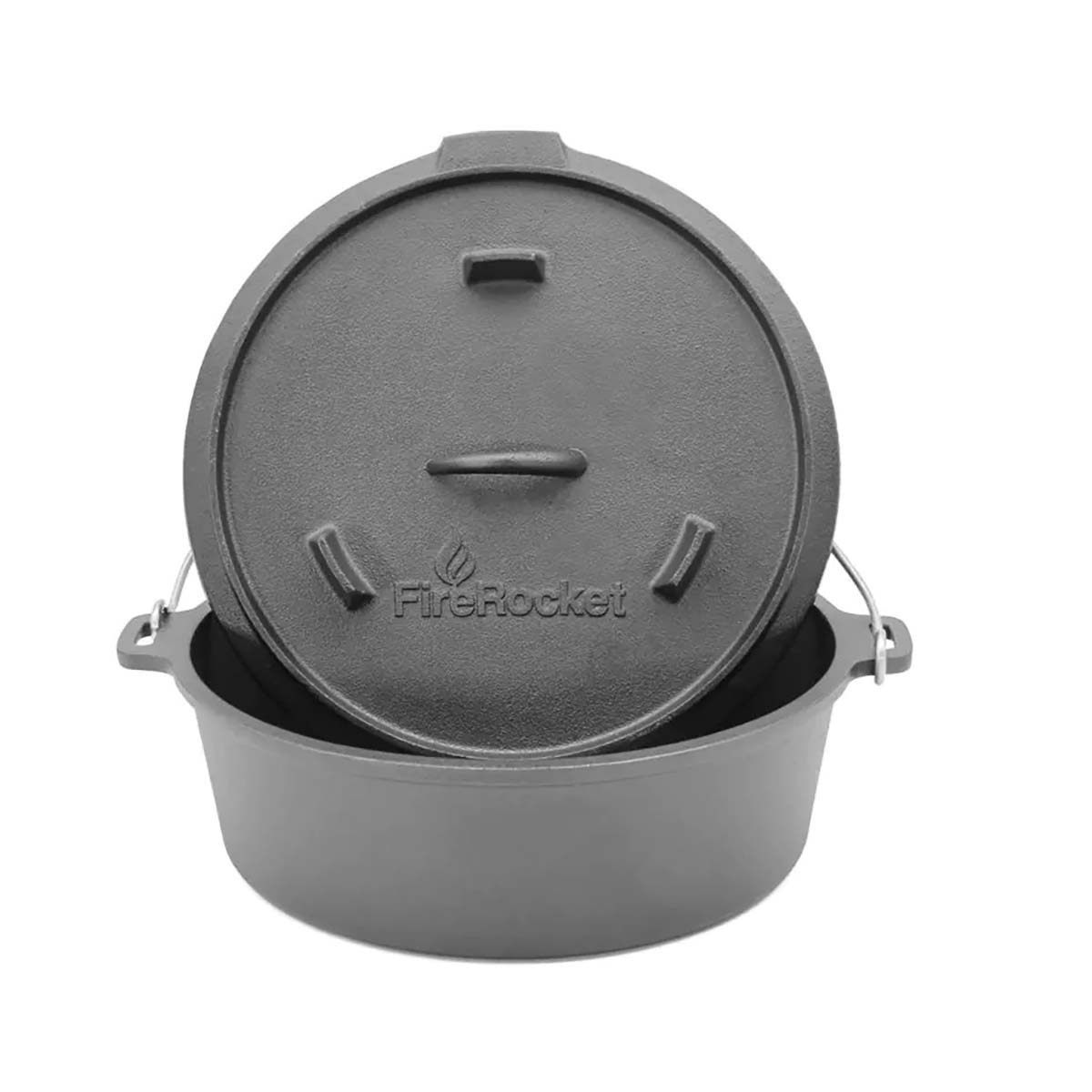 FireRocket Dutch Oven 6qt | 5,5L | ohne Füße