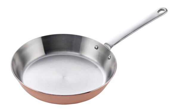 SCANPAN Maitre D' Induktion Bratpfanne 24 cm – Eleganz aus Kupfer trifft auf moderne Kochtechnik