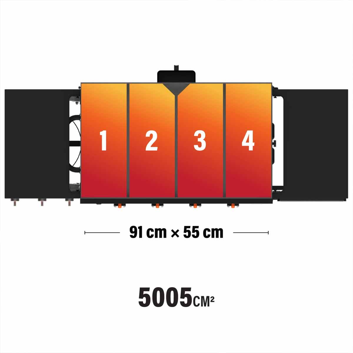Blackstone Plancha Grill 36" Griddle mit Haube