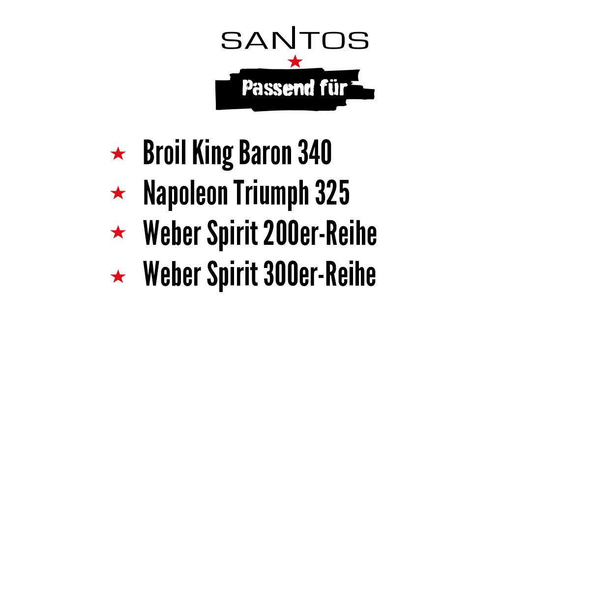 SANTOS Grill Abdeckhaube | PU-beschichtet | 130 x 46 x 120 cm