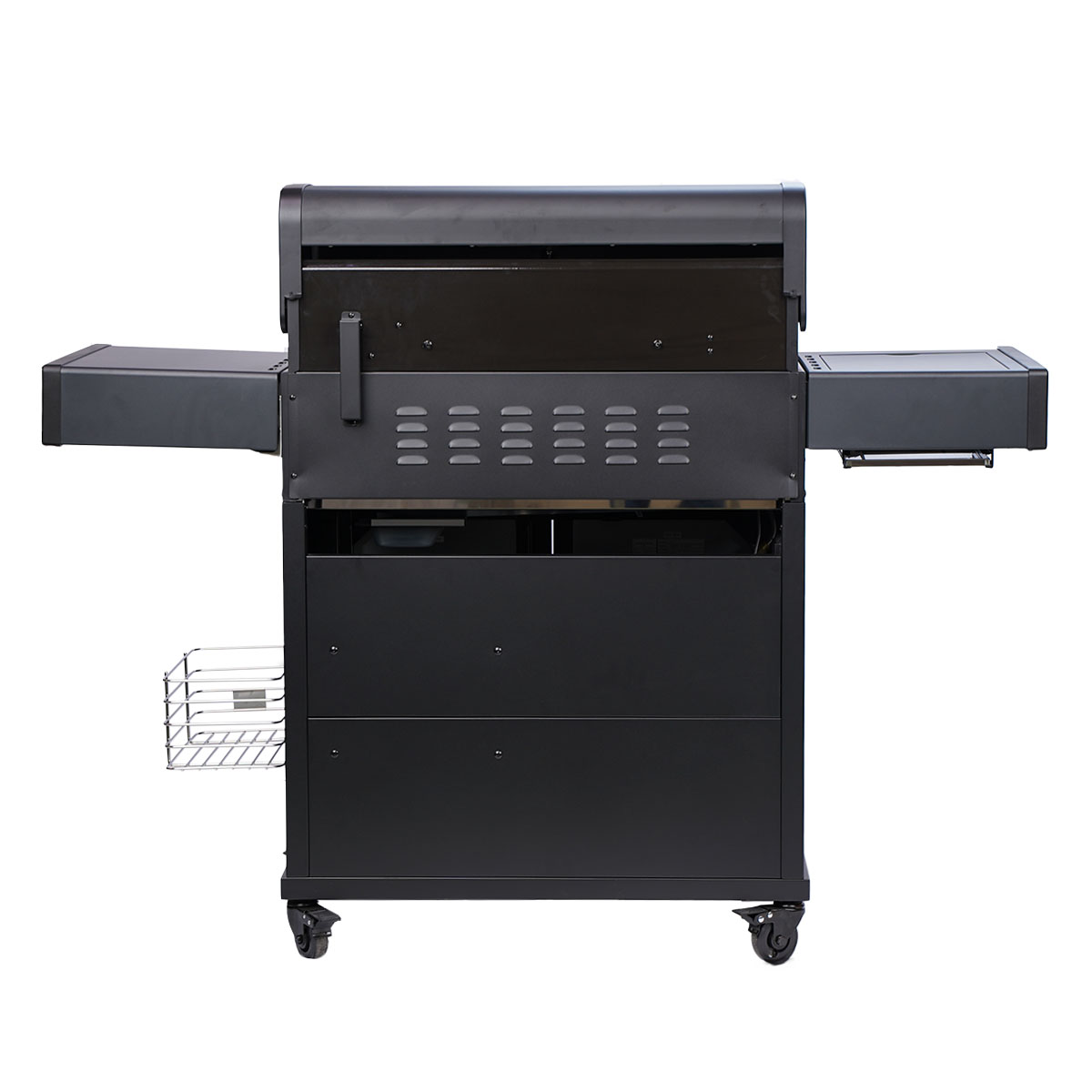 SANTOS S-418 Pro All Black Matt | Seiten- & Heckbrenner