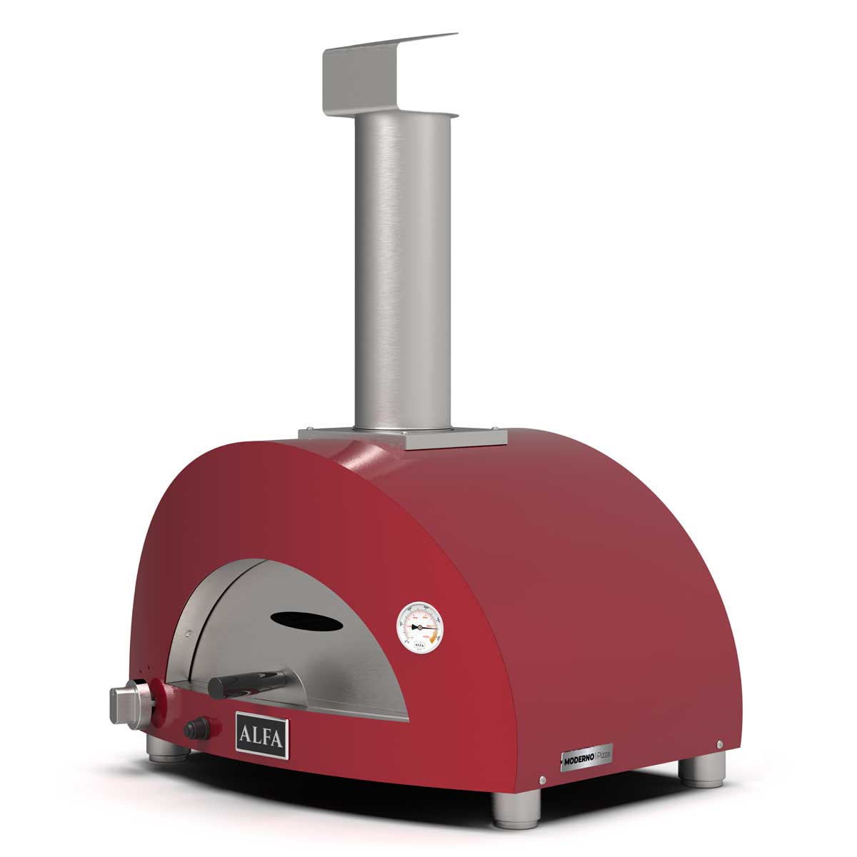 Alfa Forni Gas Pizzaofen Moderno 1 Pizza Antikrot | Hybrid