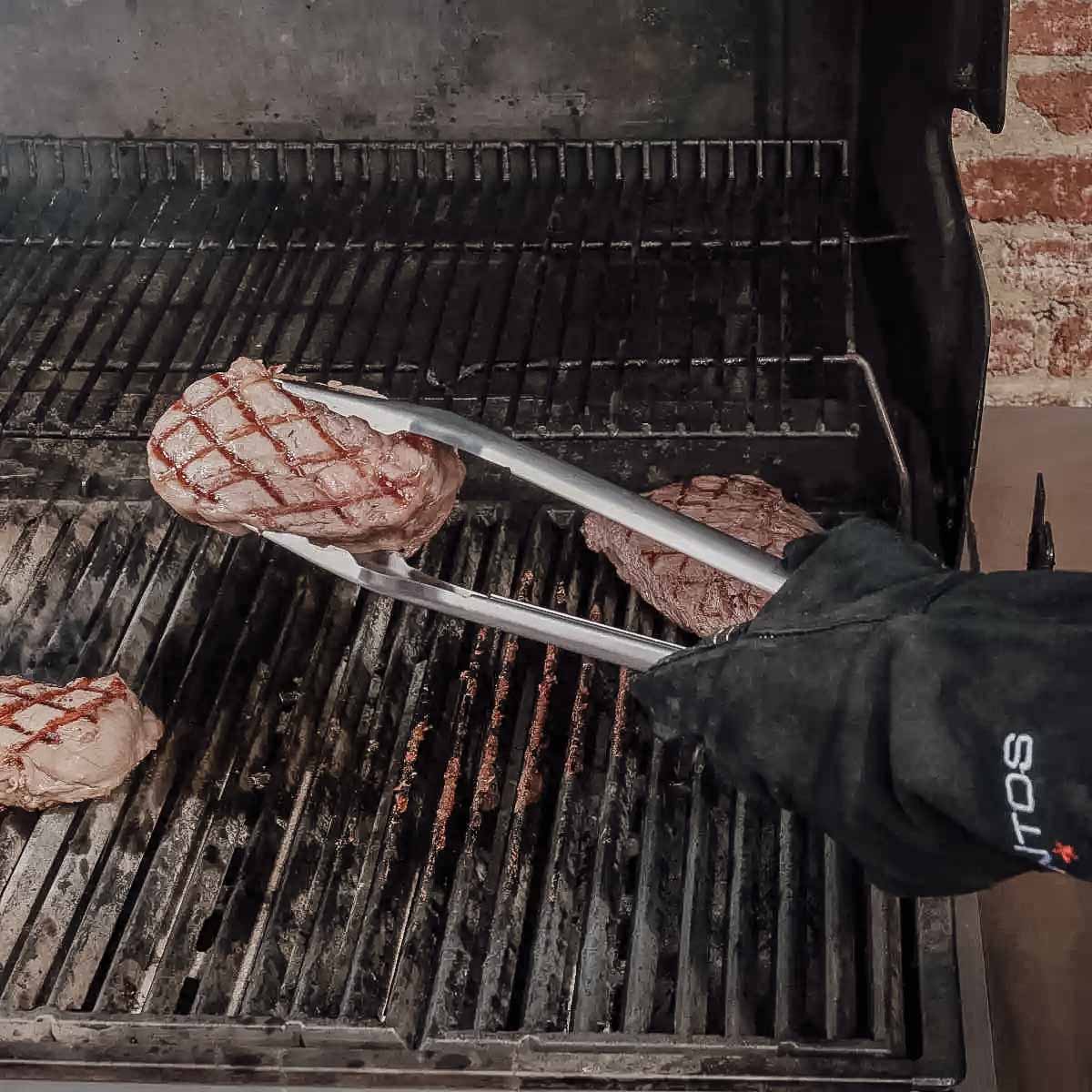 SANTOS BBQ-Grillbesteck | 3-teilig | Retoure