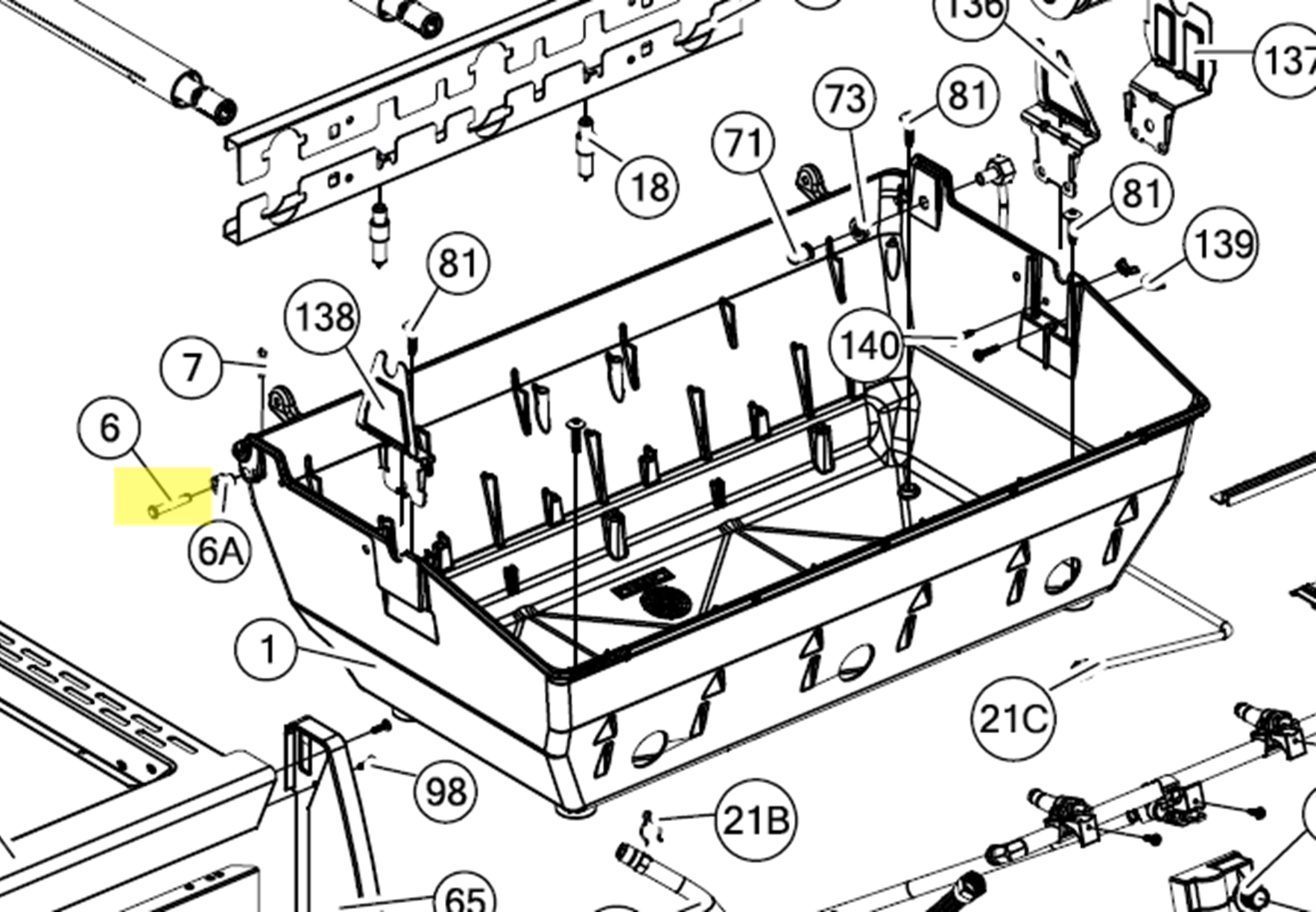 Broil King Scharnierbolzen (10240-15) VERS. SERIEN
