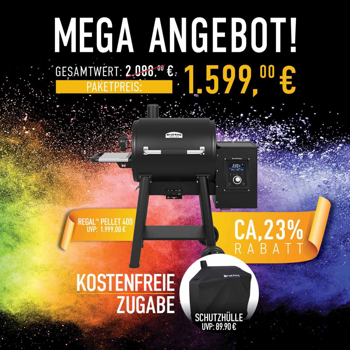 Broil King Regal Pellet 400 | Promo Aktion | inkl. Abdeckhaube Broil King Regal Pellet 400 | Promo Aktion | inkl. Abdeckhaube