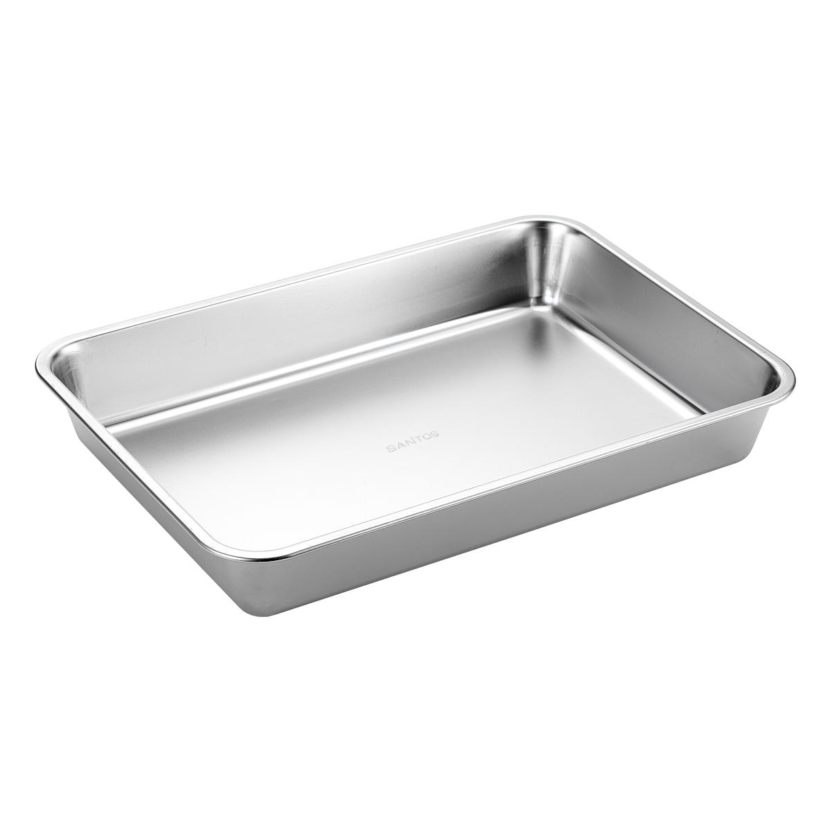 SANTOS XXL Edelstahl-Grillschale mit Einlegerost