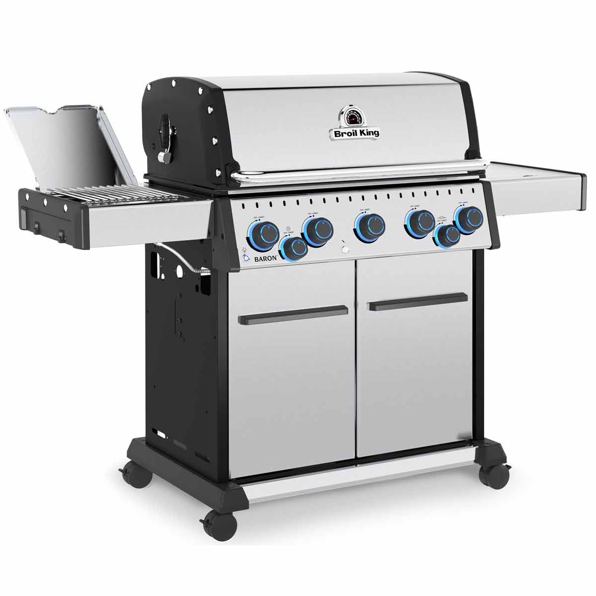 Broil King Baron 590 IRX Gasgrill Edelstahl inkl. Drehspieß