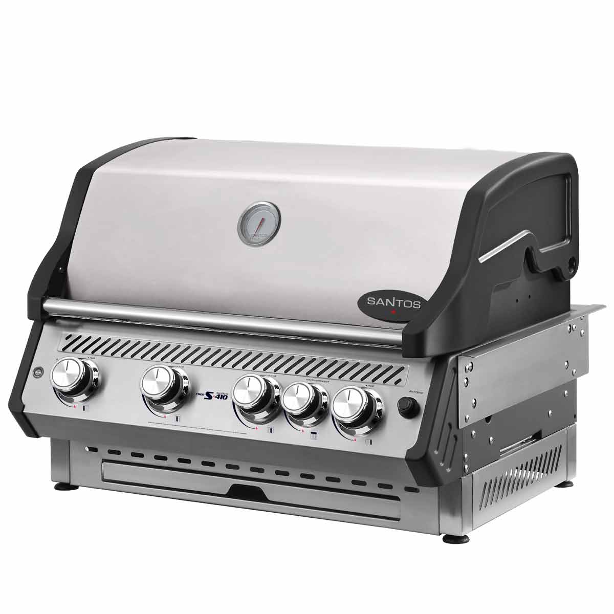 SANTOS Free S-410 PRO Einbaugrill | Heckbrenner | Edelstahl