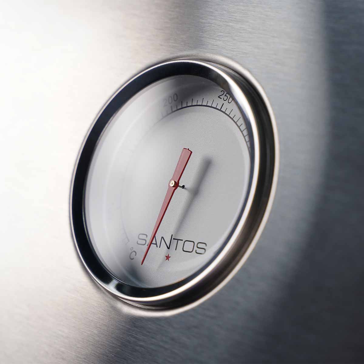 SANTOS S-418 Pro Edelstahl I Seiten- & Heckbrenner