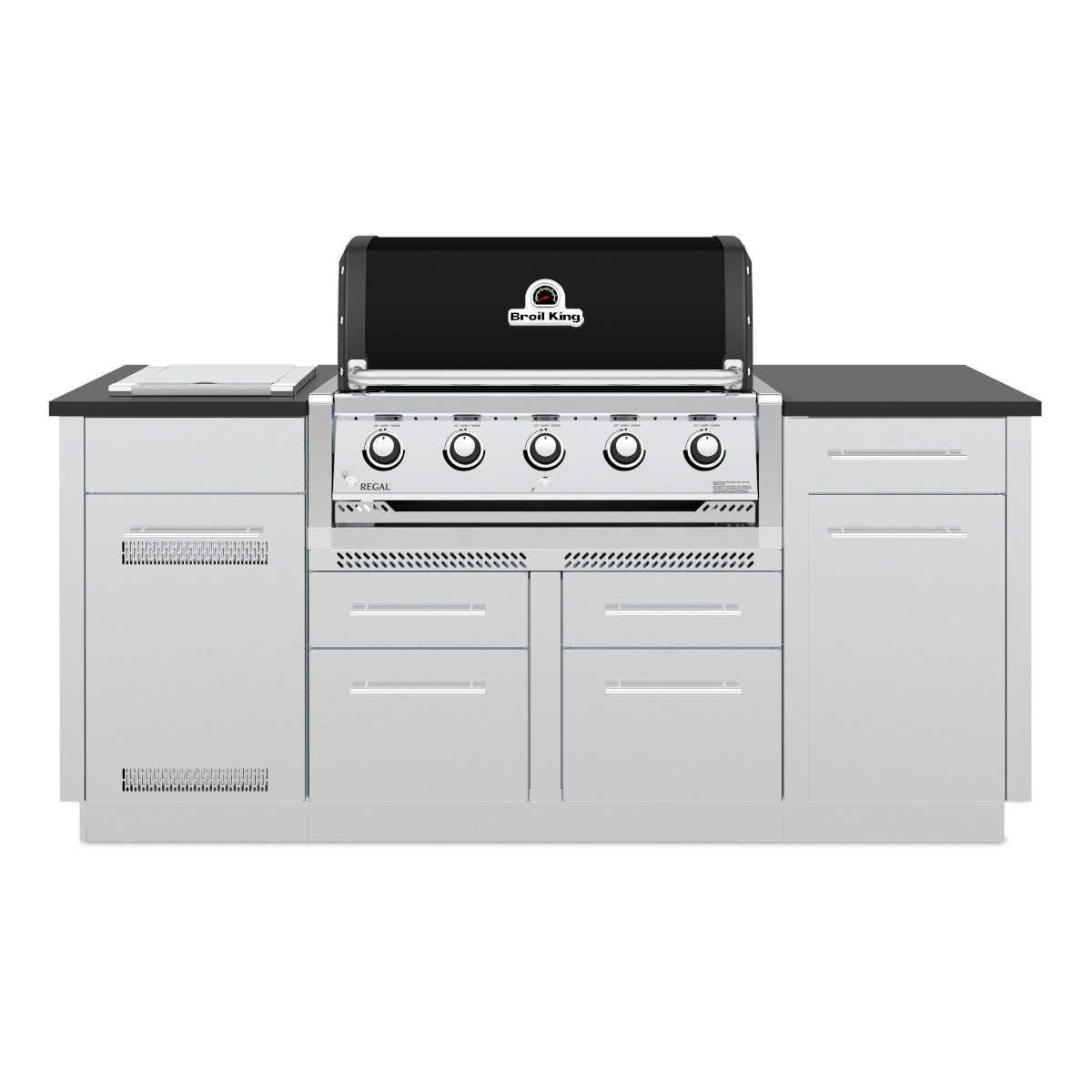 Broil King Regal 520 Built in Einbaugrill, 2020 Schwarz Einbaugrill