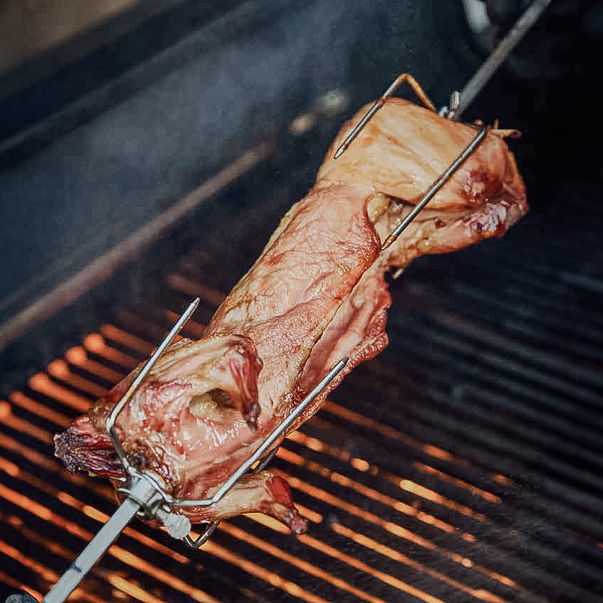 SANTOS Drehspieß für Broil King Signet, Monarch und Sovereign 300er SANTOS Drehspieß für Broil King Signet, Monarch und Sovereign 300er