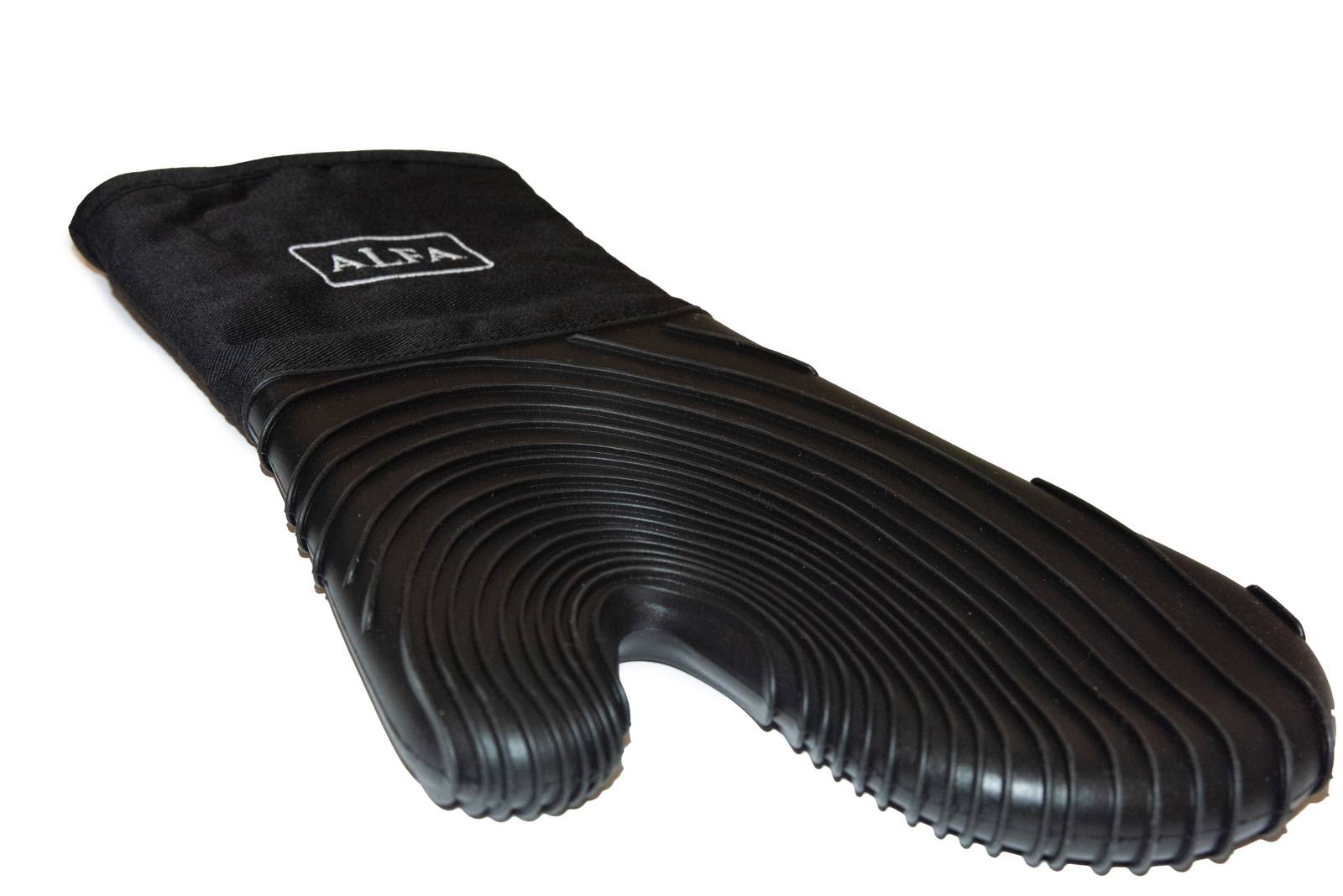 Ofenhandschuhe, schwarz