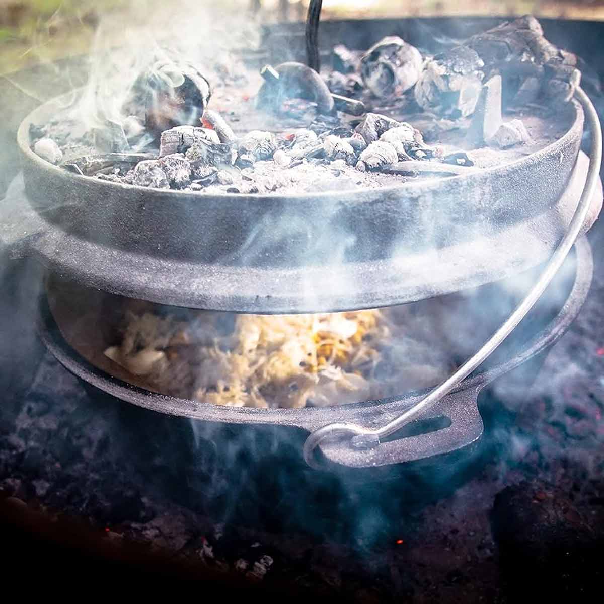 FireRocket Dutch Oven 6qt | 5,5L | mit Füßen