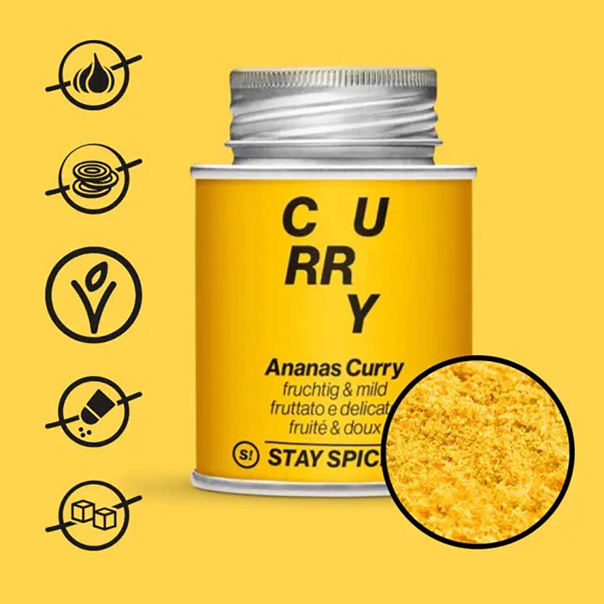 STAY SPICED !  Ananas Curry | 70 g