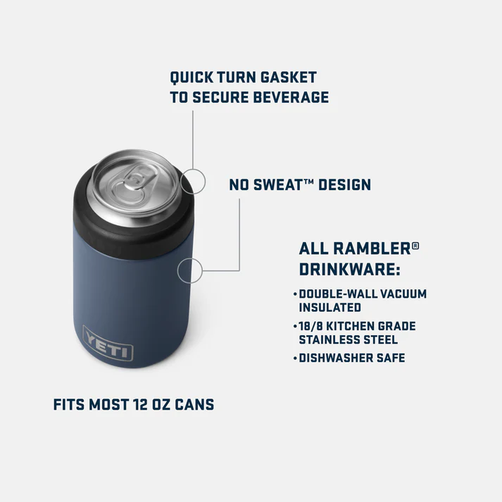 YETI Rambler Colster Dosenisolierer Navy 330 ml