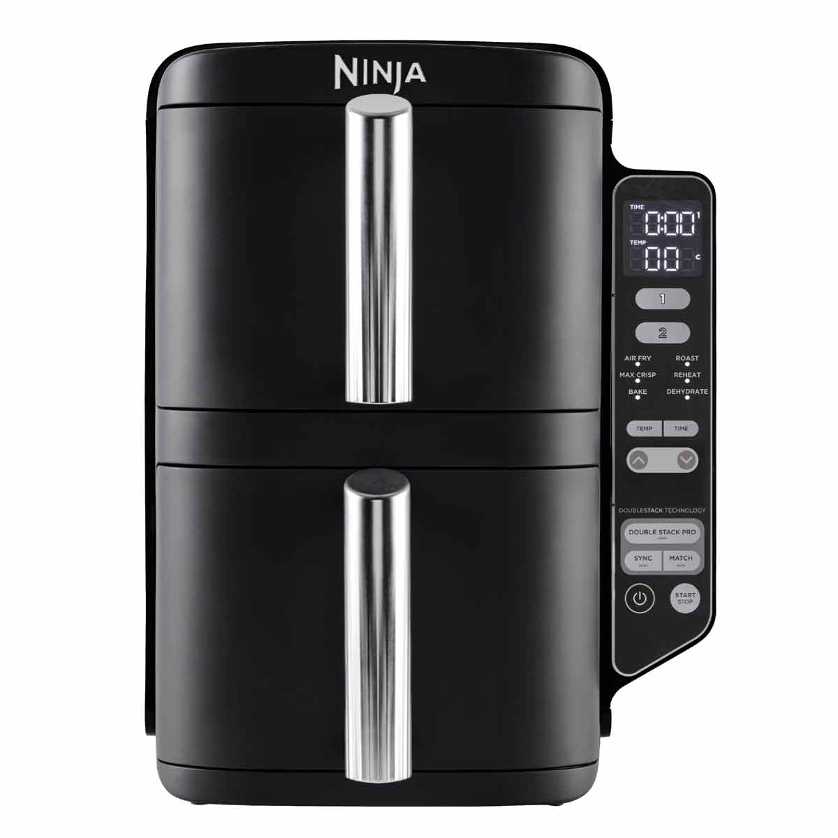 Ninja Double Stack 2‑Ebenen Heißluftfritteuse 7,6 L 