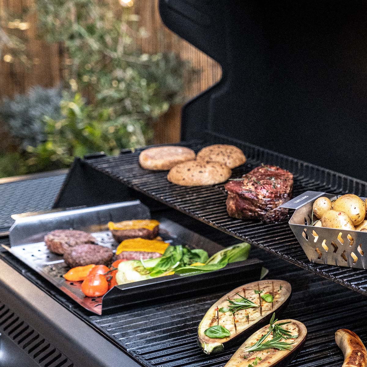 ZWILLING BBQ Grillkorb Edelstahl, Größe S